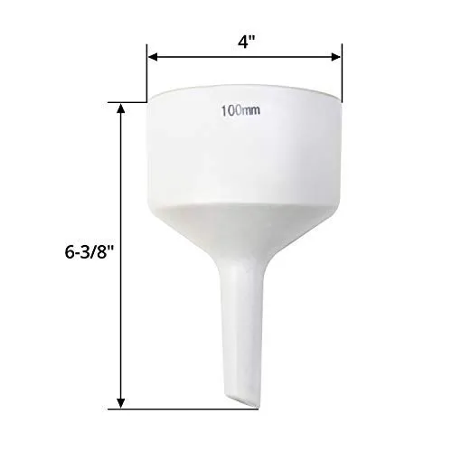 100mm Porcelain Buchner Filtration Funnel for Lab