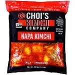 Half Gallon (3.5 lbs.) Spicy Napa Cabbage Kimchi [Vegan Gluten Free Non-GMO Probiotic] by Choi's Kimchi Co. Made in USA.