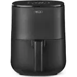 BELLA 3 Qt Touchscreen Air Fryer Oven and 5-in-1 Multicooker with Removable NonstickDishwasher Safe Crisping Tray and Basket, 1400 Watt Heating System, Matte Black