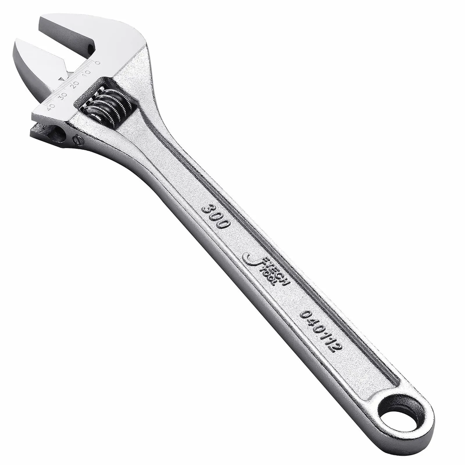 JETech 12 inch Adjustable Wrench - Professional Shifter Spanner with Wide Caliber ...