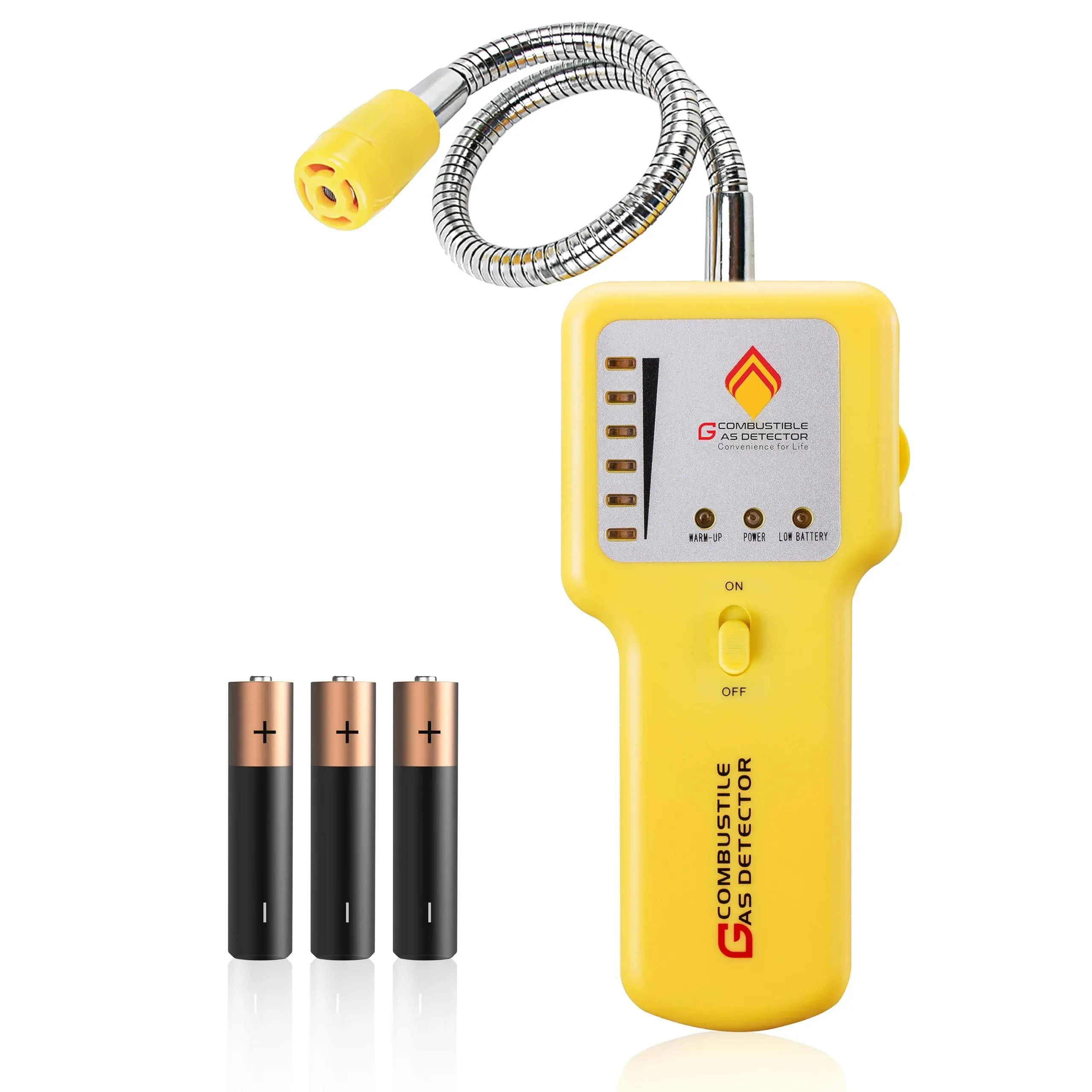 Natural Gas Detector, Propane Detector, Portable Gas Sniffer, for Locating Th...