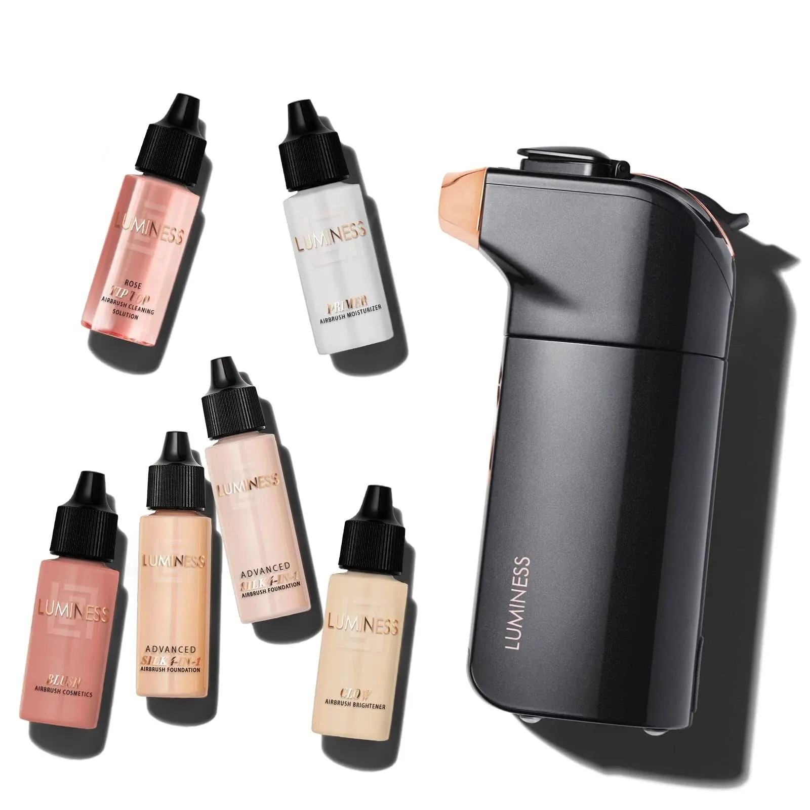 Luminess Breeze Duo Airbrush Makeup System, Fair Coverage - 9-Piece Kit Includes ...