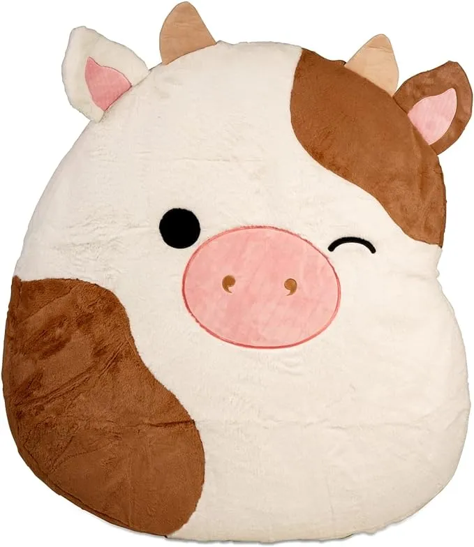 BigMouth x Squishmallows Original Inflat-A-Pal, Inflatable Floor Pillow, Hand Pump Included