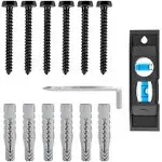 Mounting Dream Lag Bolt Kit for TV Wall Mount Comes with M8 Lag Bolt for Wood...