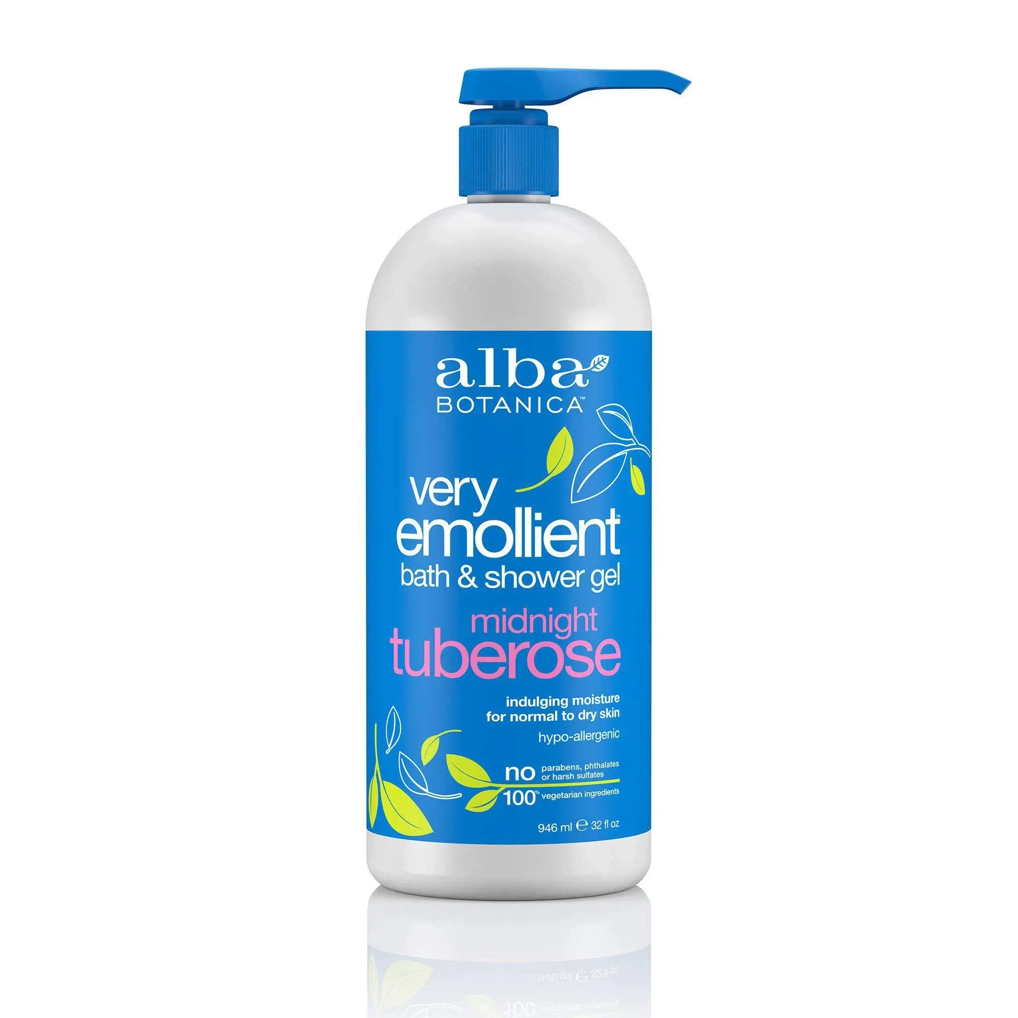 ALBA BOTANICA BATH&SHWR GEL,MIDNIGHT, 32 FZ