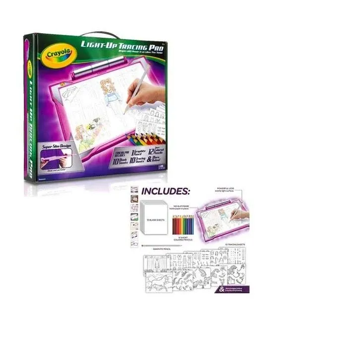 Crayola Light Up Tracing Pad, Girl