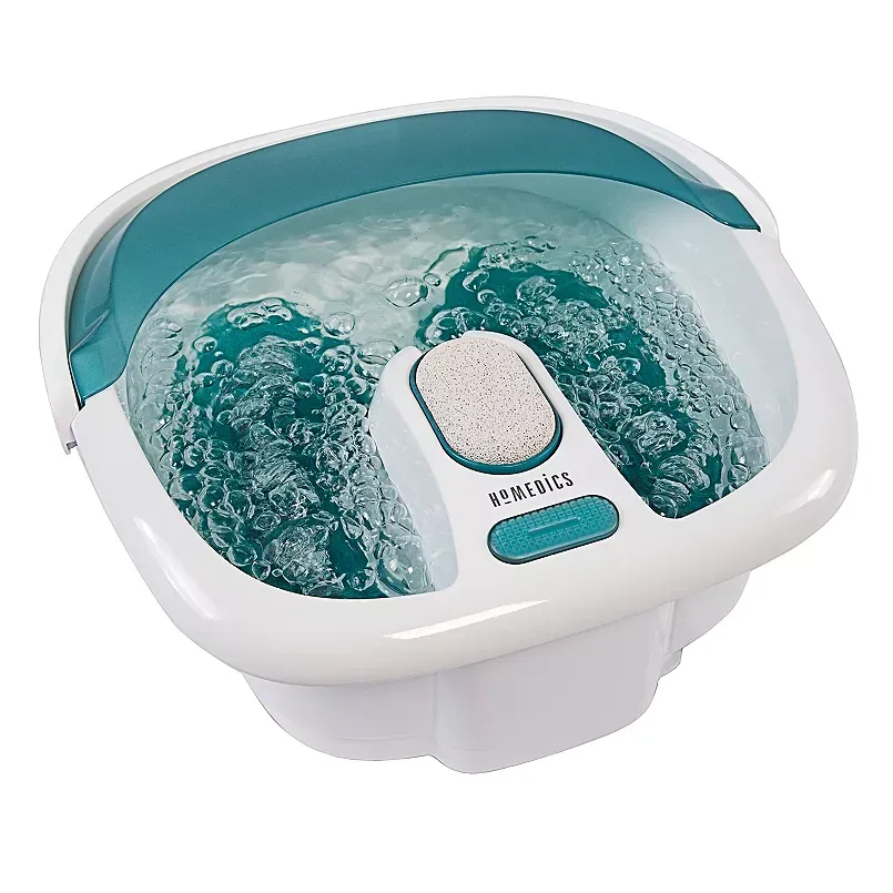 HoMedics Bubble Spa Elite Footbath with Easy-Tote Handle, Color