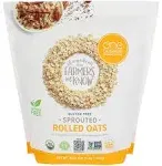 One Degree Organic Foods, Gluten Free Sprouted Rolled Oats, 2.27kg/5 lbs. {Imported from Canada}, 80 Ounces