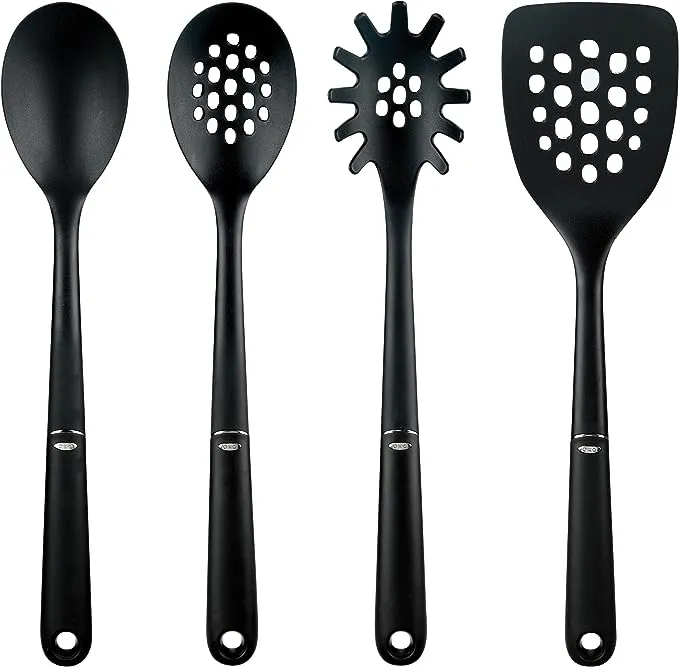 OXO Good Grips 4-Piece Nylon Tool Set, 2.3, Black