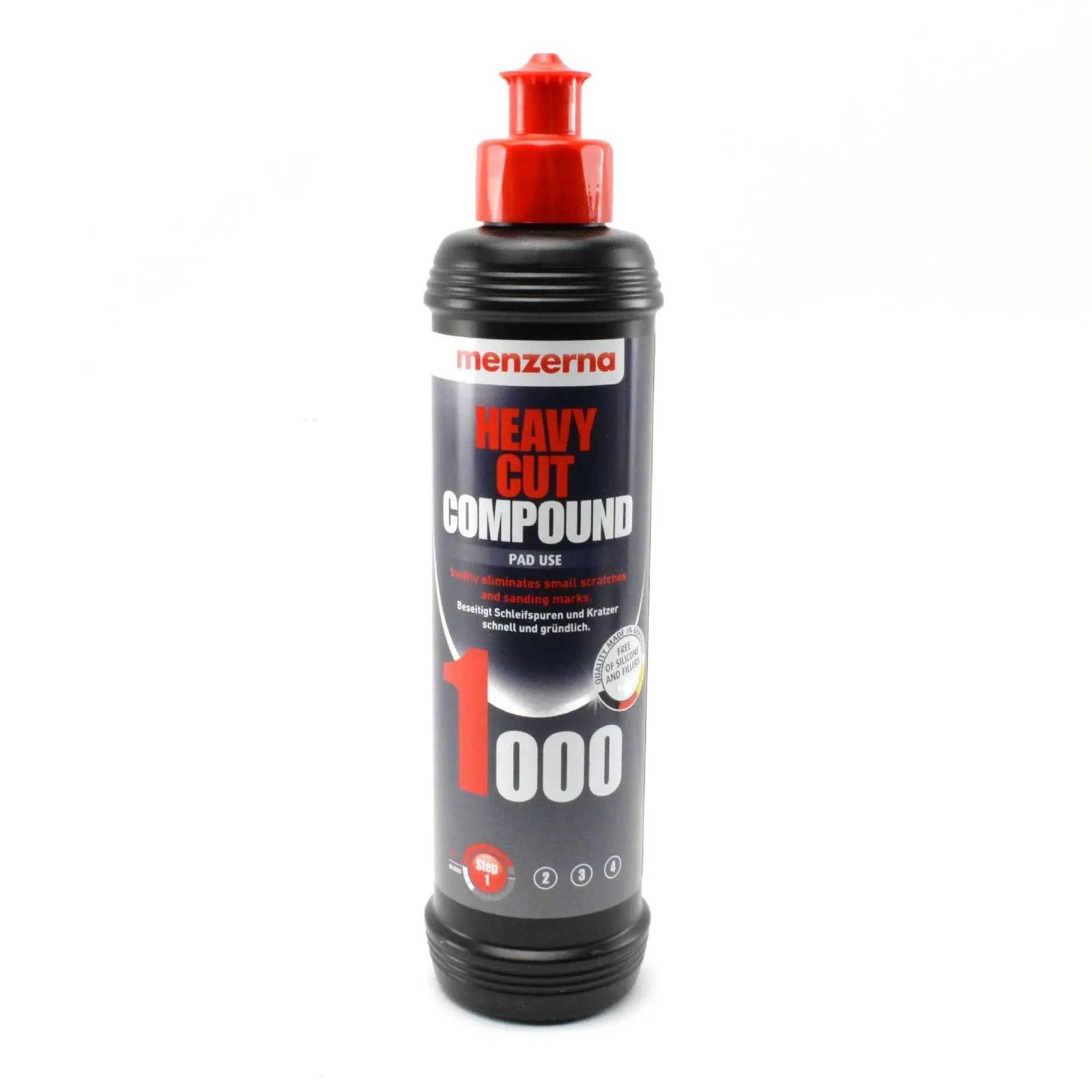 Menzerna Heavy Cut Compound 1000 - Super Car Wax Polish - 8oz