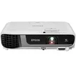 Projetor Epson Pro EX7280 3LCD WXGA de 3 chips, brilho de cor de 4.000 lúmens, brilho branco de 4.000 lúmens, HDMI, alto-falante integrado, relação de contraste de 16.000: 1 (renovado)