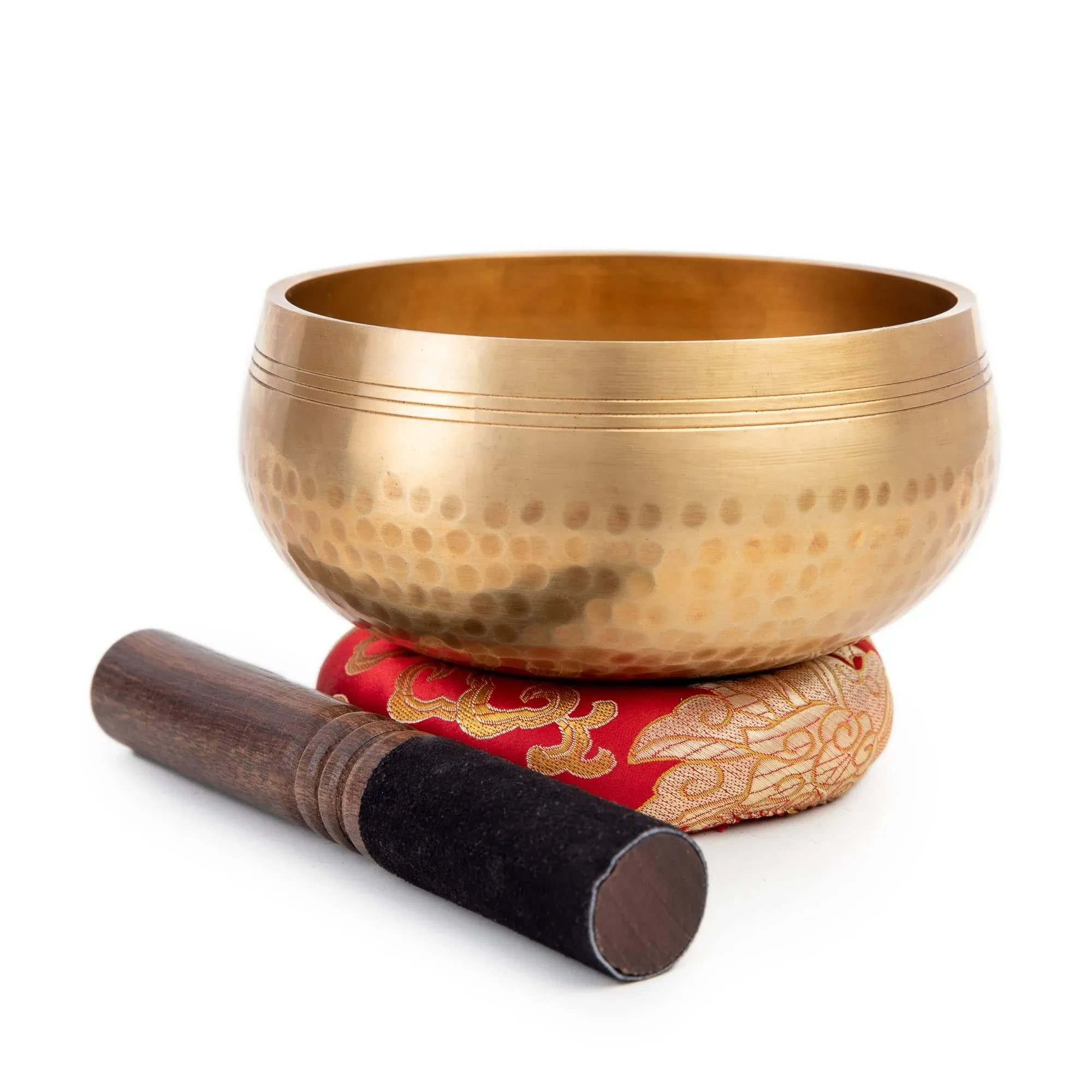 Tibetan Singing Bowl Set - Easy to Play for Beginners - Authentic Handcrafted ...