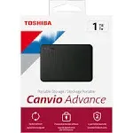 CANVIO Advance Plus Portable External Hard Drive 4TB Green