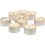 Stonebriar 300 Pack Unscented Tea Light Candles with 6-7 Hour Extended Burn Time, White, 300 Count