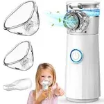 YORABI Nebulizer Machine for Adults and Kids,Portable Nebulizer for Travel and Home Use with A Full Set Accessories,Cool Steam Inhalers for Breathing