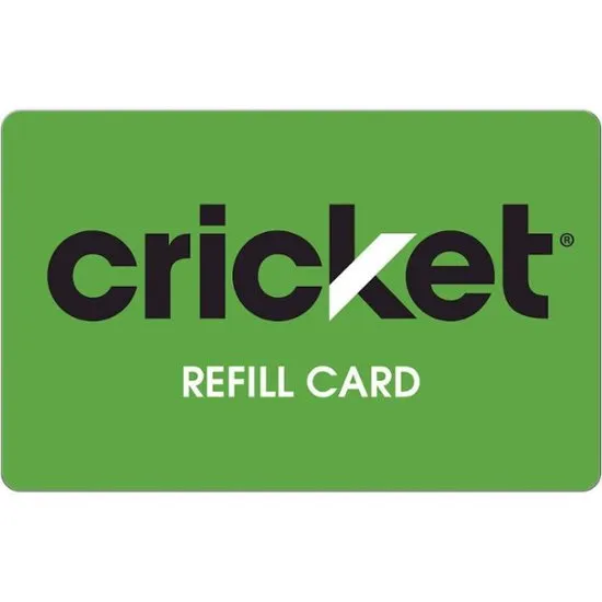 Cricket Wireless - $50 Refill Card Digital