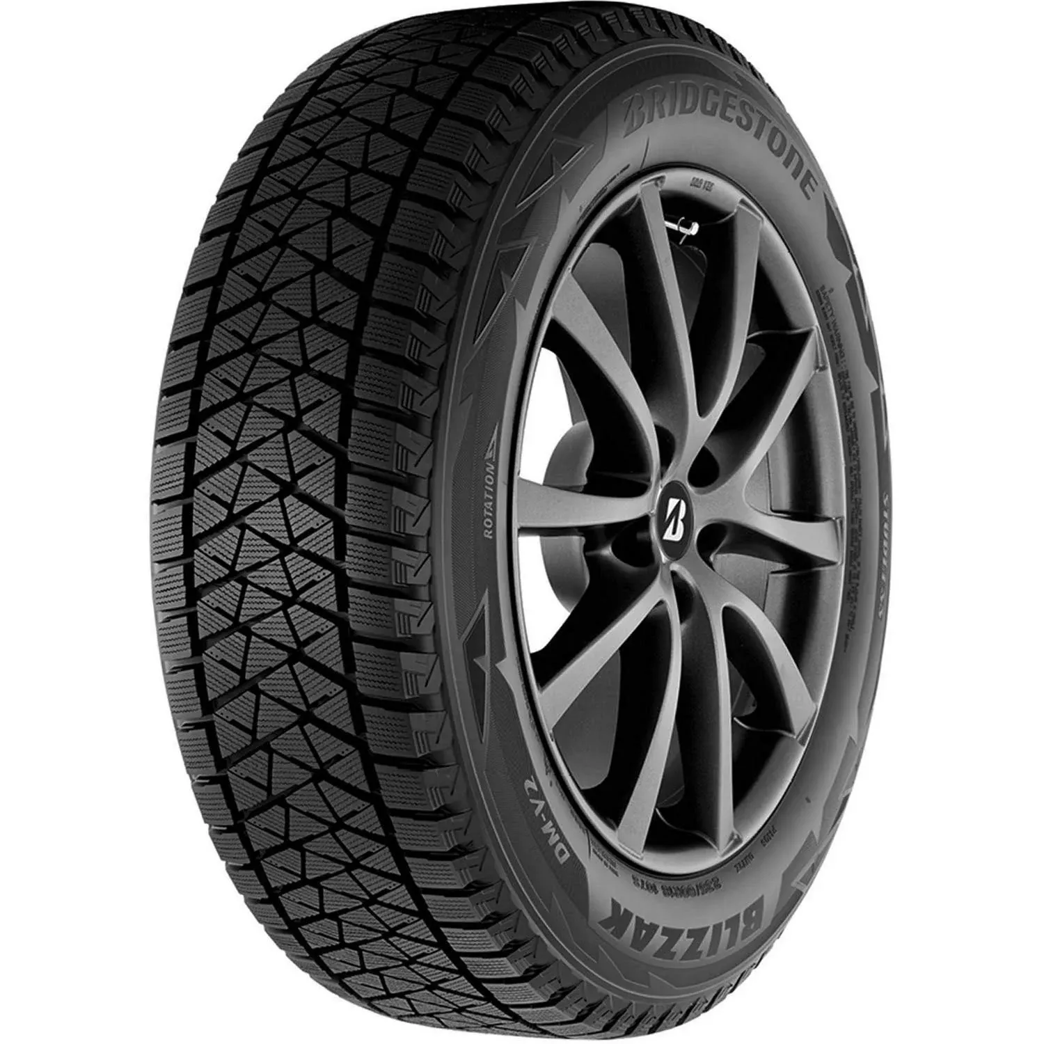 Bridgestone Blizzak DM-V2 Winter/Snow SUV Tire 245/75R16 111 R