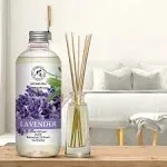 Lavender Fragrance Reed Diffuser Refill 500ml - Wardrobe Freshener - Home Fragrance Oil - Air Freshener - Aromatherapy - Essential Lavender Oil Diffu