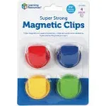 Learning Resources Super Strong Magnetic Clips