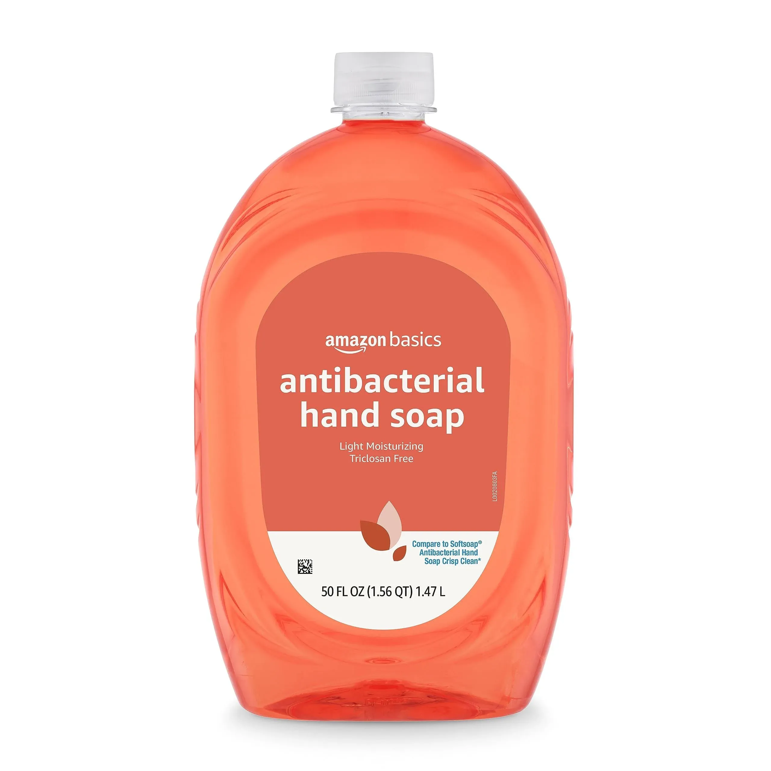 Antibacterial Liquid Hand Soap Refill, Light Moisturizing, Triclos