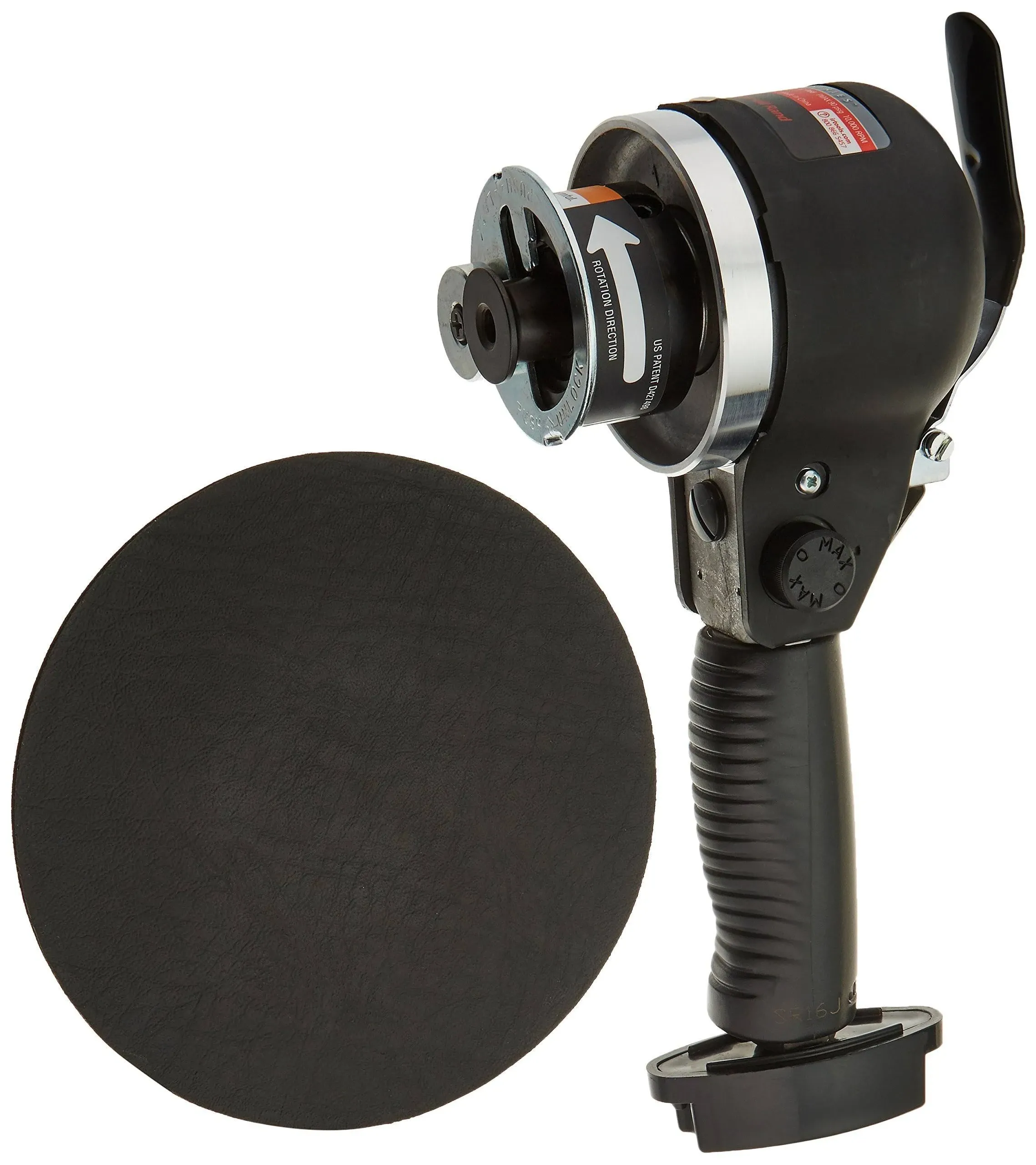 Ingersoll Rand 311G 6-Inch Edge Series Dual Action Air Sander, Black