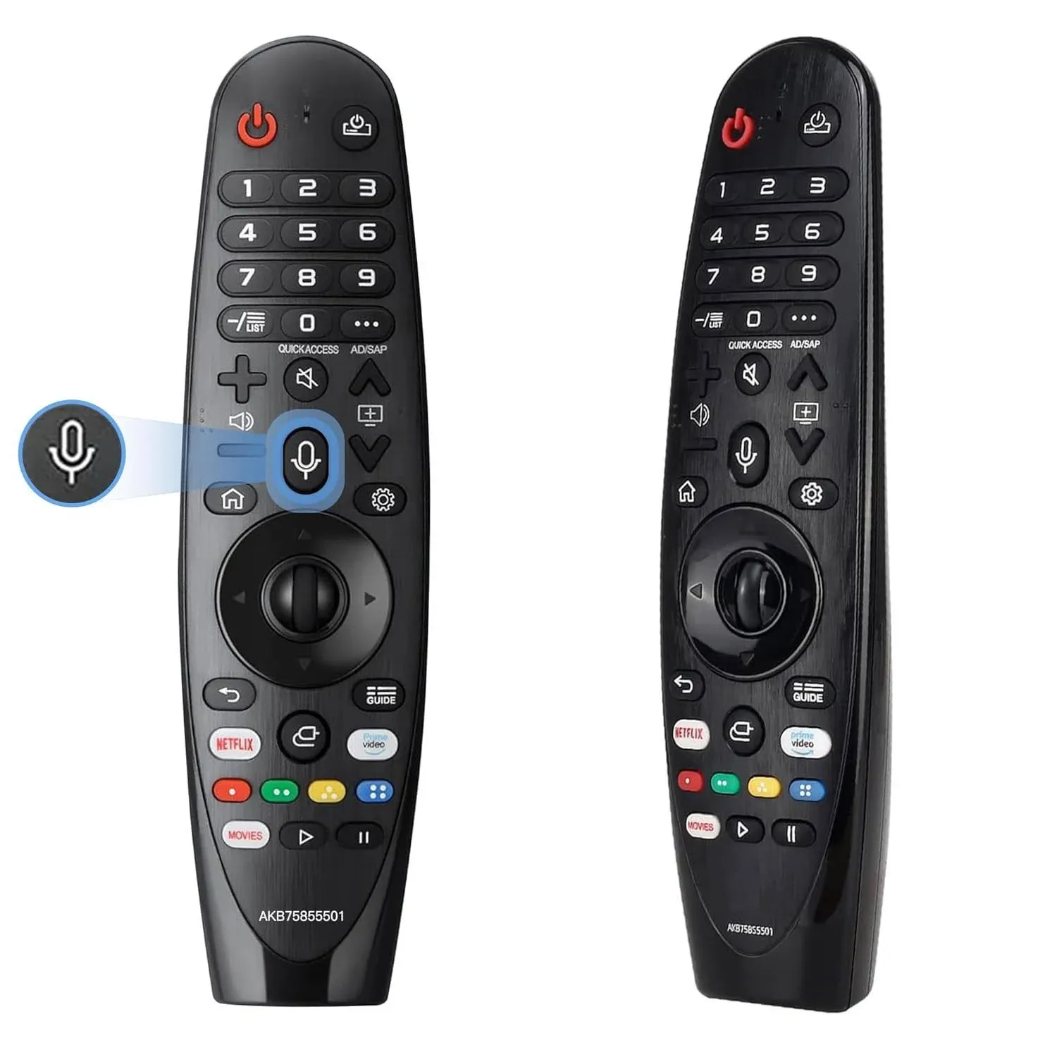 Voice Magic Remote AKB75855501 for LG AN-MR20GA AN-MR19BA Smart TV Magic Remote