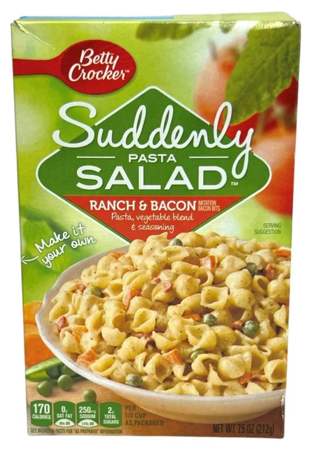 Betty Crocker Ranch & Bacon Suddenly Pasta Salad