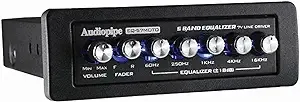 Audiopipe 5 Band Graphic Equalizer 7V Line Driver