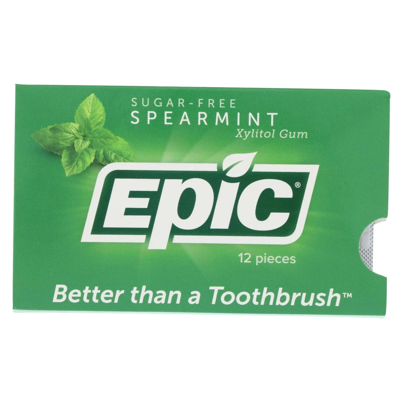 Epic Xylitol Gum Spearmint