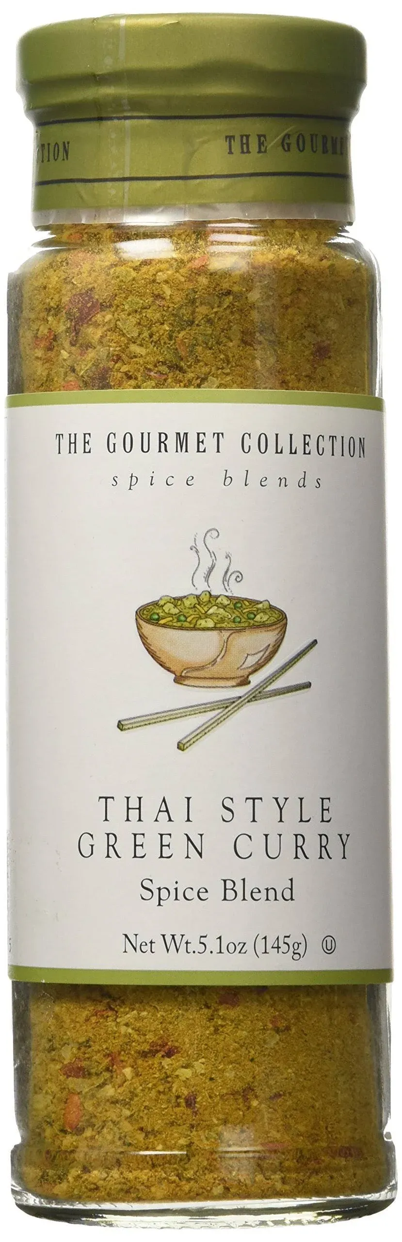 The Gourmet Collection Spice &amp; Seasoning Blend Thai Style Green Curry - Spicy...