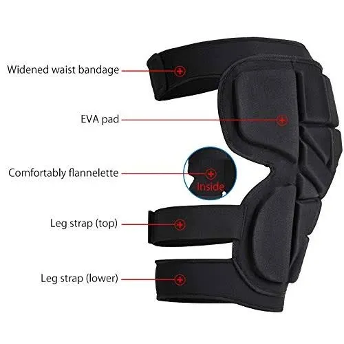 Protection Hip EVA 3D Padded Shorts Pants Protective Gear Guard