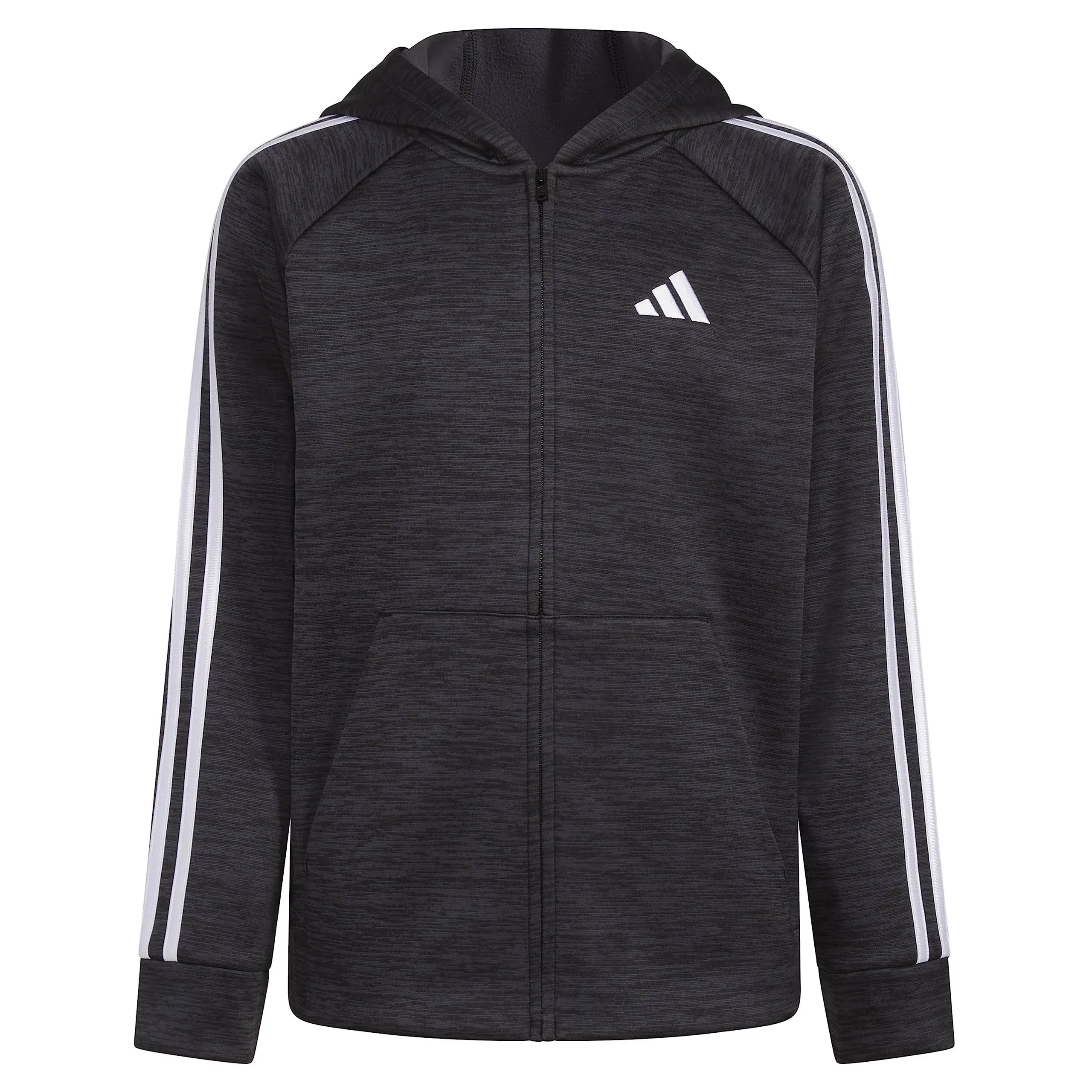 adidas Boys' Zip Front Indicator Hooded Jacket