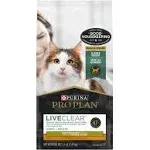 Purina Pro Plan LiveClear Weight Management Formula Chicken Adult Dry Cat Food, 5.5 lbs.