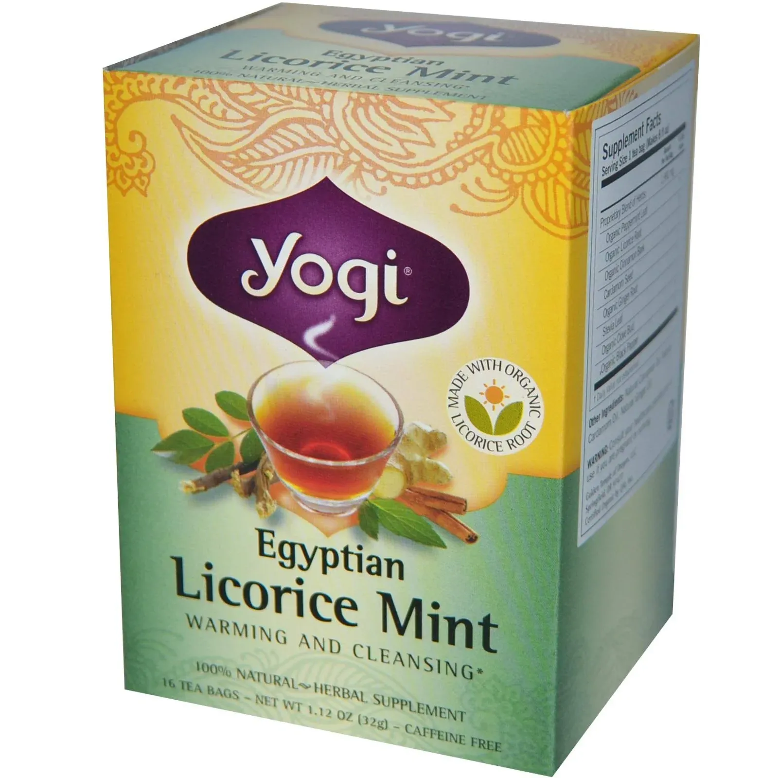 Yogi Egyptian Licorice Tea