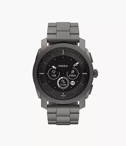 Machine Gen 6 Hybrid Smartwatch Smoke Stainless Steel