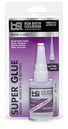 Bob Smith Industries Bsi-133h Insta-Cure+ Gap Filling Super Glue, 1 oz.