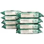 The Honest Company Plant-Based Flushable Wipes | 99% Water, Hypoallergenic, EWG Verified, Safe to Flush | Fragrance Free, 336 Count