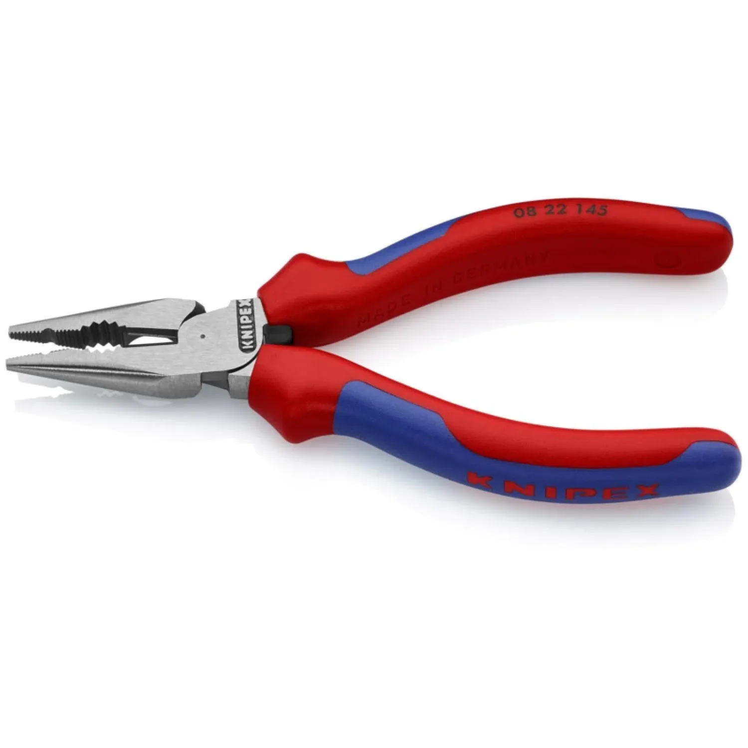 KNIPEX Tools - Needle-Nose Combination Pliers, Multi-Component (0822145SBA)