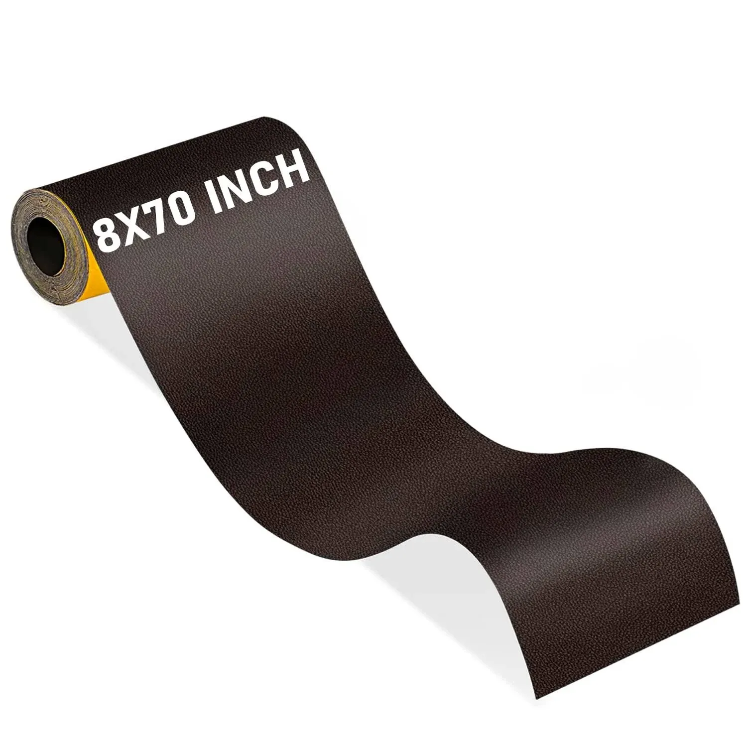 Neaylfe Leather Repair Tape Dark Brown 8 x 70 inch Self-Adhesive Leather Repair ...