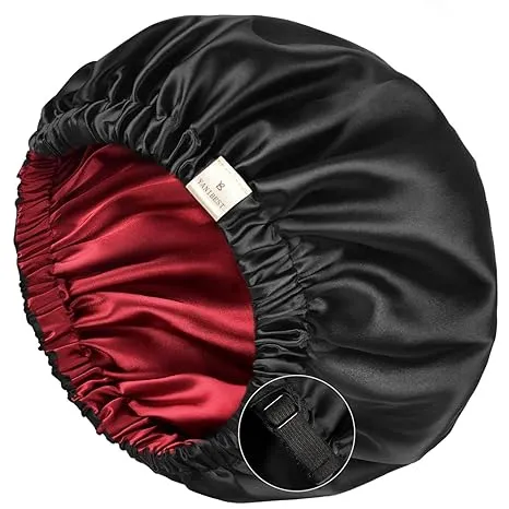 Yanibest Silk Bonnet for Women Sleeping Satin Bonnet Hair Bonnets Double Layer Bonnet for Curly Hair