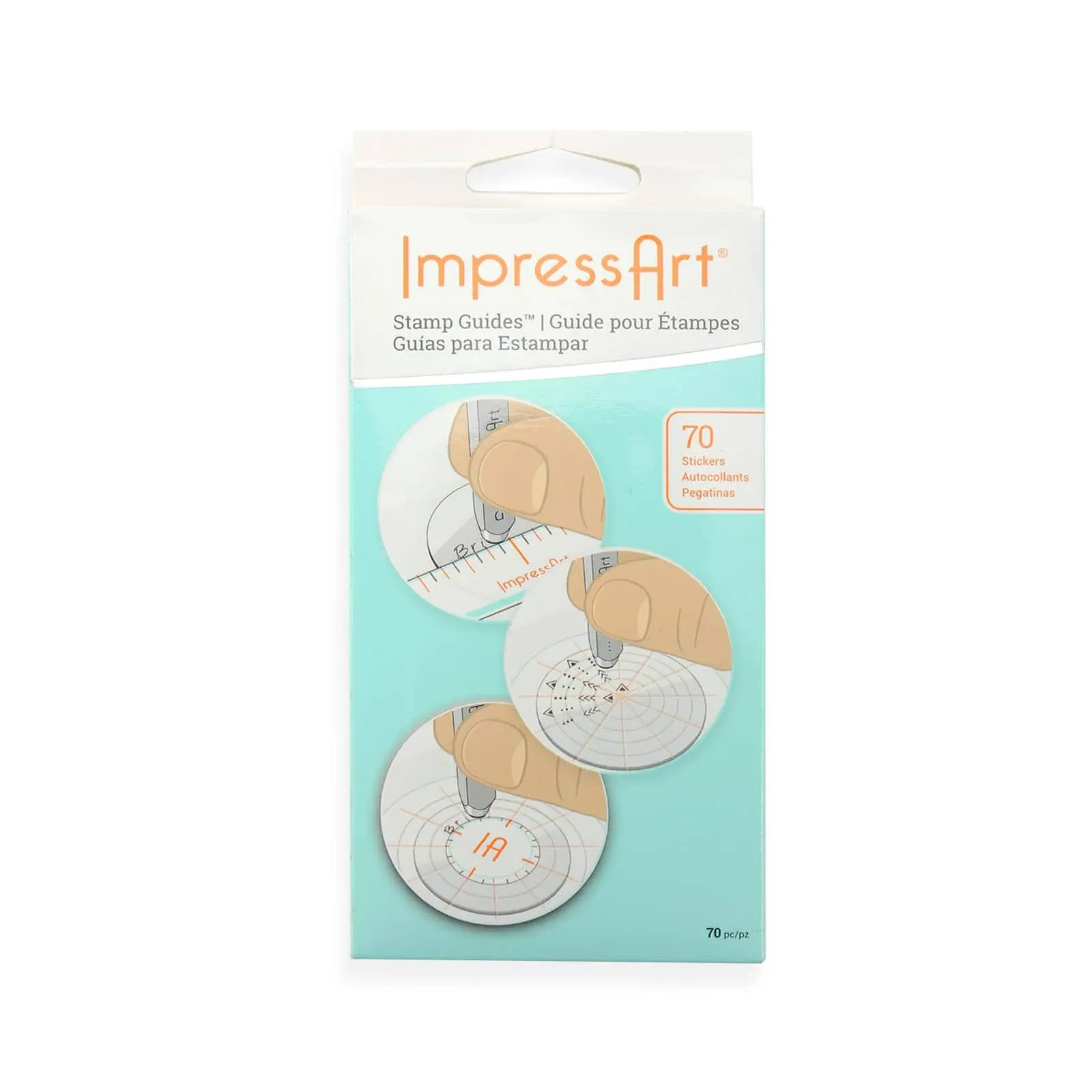 ImpressArt Stamp Guides Sticker Book