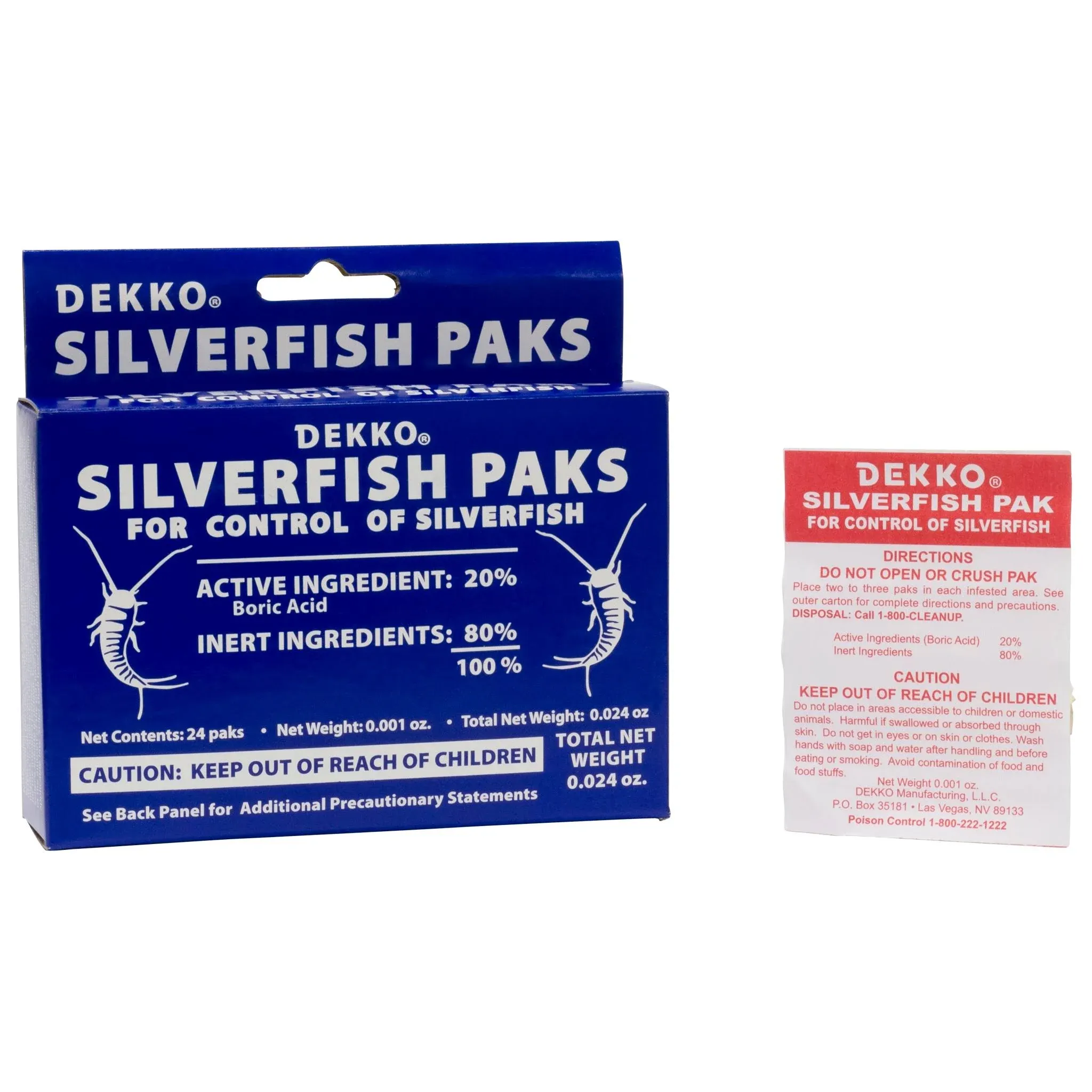 Silverfish Control Packs - 24 count