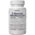 Superior Labs – Best D-Mannose NonGMO Dietary Supplement – 500mg, 120 Vegetable Capsules – Powerful Prebiotic – Boosts Urinary Tract Health – Supports Digestive Health & Liver Function