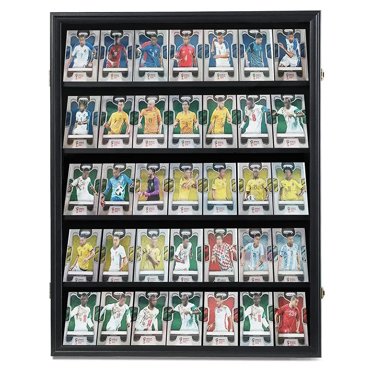 35 Graded Sports Card Display Case - Baseball Card Display Frame with UV Protect