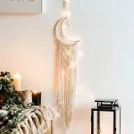 ShangTianFeng Moon Dream Catcher Dream Catcher Bohemian Dream Catcher Home Decor Room Decor Gifts for Mom Gifts for Women