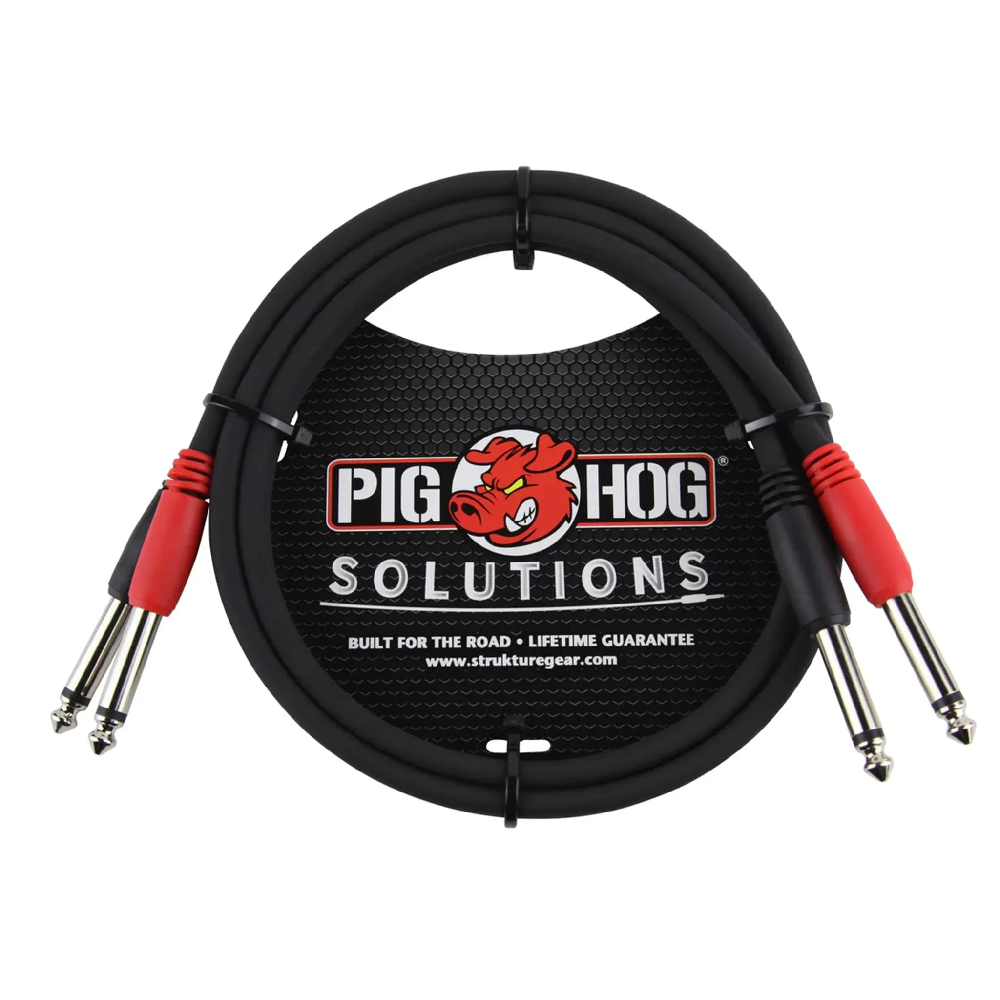 Pig Hog PD-21410 Dual 1/4" Mono (Male) Cable (10ft)