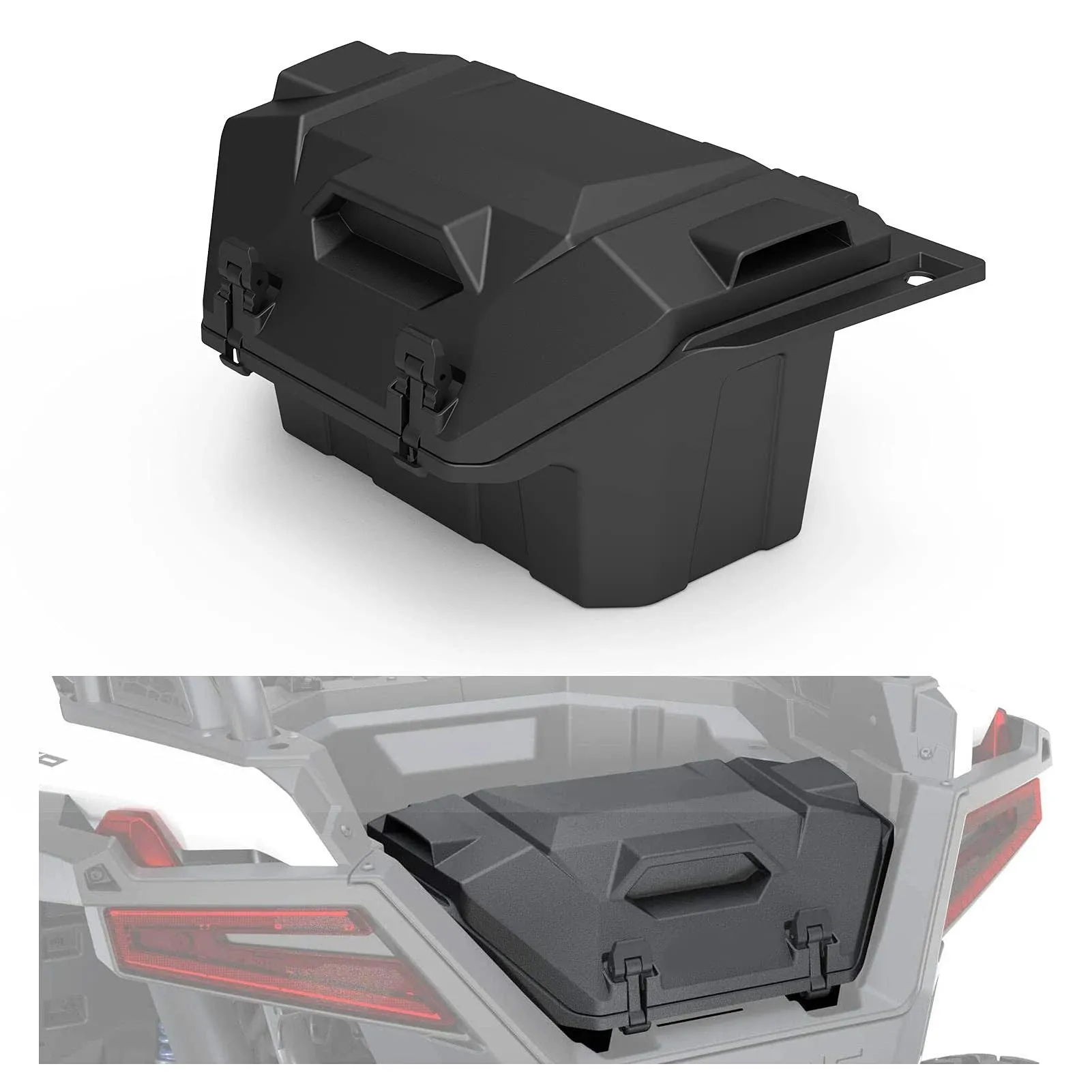 A &amp; UTV PRO 42 QT Rear Cargo Box for 2020 2021 2022 2023 Polaris RZR PRO XP/R...