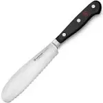 Wusthof Classic Sandwich Knife - Serrated Utility, 5.5" Blade