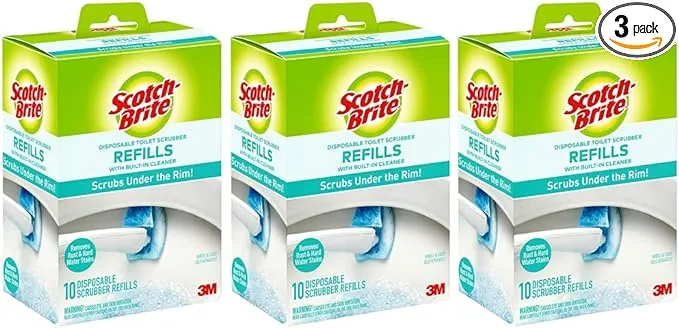 3M-Commercial Tape Div Disposable Refills for Toilet Cleaning System (Pack of 6)