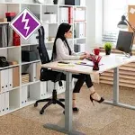 Computex Anti-Static Advantagemat Chair Mat for Standard-pile Carpets